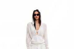 Low Rise Plain Wide Leg Dress Pants