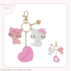 Sanrio Characters Glitter Mirror Bag Charm Charmmy Kitty