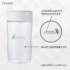 Shaker Bottle White For 500ml 5pcs Bundle Set