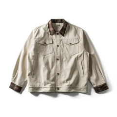 Patchwork Oversized Detroit Jacket