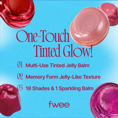 Lip&Cheek Glowy Jelly Pot - 19 Colors
