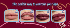 Long-Lasting Dual Coloring Stick Lip Liner - 6 Colors