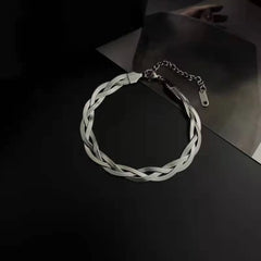 Tri Tone Twisted Bracelet