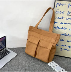 Canvas Plain Tote Bag
