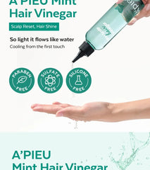 Mint Scalp Hair Vinegar