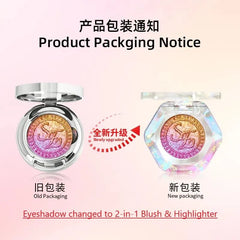 Spring Letter Series Chameleon 2-in-1 Blush & Highlighter - 6 Colors
