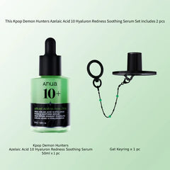 Kpop Demon Hunters Azelaic Acid 10 Hyaluron Redness Soothing Serum Set