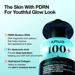 Kpop Demon Hunters PDRN Hyaluronic Acid Capsule 100 Serum Set