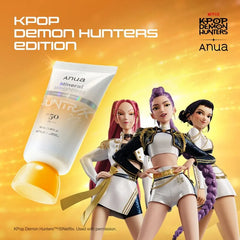 Bundle: Kpop Demon Hunters Mineral Weightless Finish Sunscreen + Kpop Demon Hunters Azelaic Acid Hyaluron Redness Soothing Serum Mask