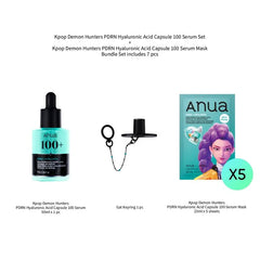 Bundle: Kpop Demon Hunters PDRN Hyaluronic Acid Capsule 100 Serum Set + Kpop Demon Hunters PDRN Hyaluronic Acid Capsule 100 Serum Mask