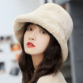 Plain Chenille Bucket Hat