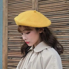 Plain Woollen Beret