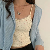 Lace Trim Camisole Top