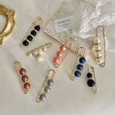 Bead / Faux Pearl Adjustable Waist Safety Pin