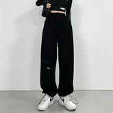 Plain Wide Leg Sweatpants