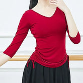 Drawstring Dance Top (Various Designs)