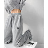 Drawstring Wide-Leg Sweatpants in 6 Colors