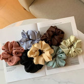 Plain Silk Scrunchie