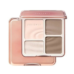 2 IN 1 Highlighter Contour Palette - 4 Colors