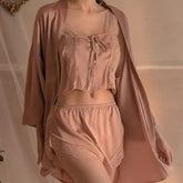 Sleeveless Lace Pajama Top / Bottom / Robe / Set