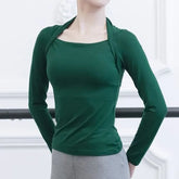 Long-Sleeve Plain Dance T-Shirt