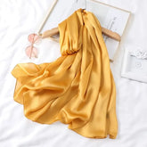 Plain Satin Scarf