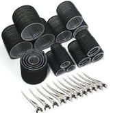 Set: Hair Roller + Metal Styling Hair Clip