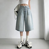 Low Rise Denim Jorts