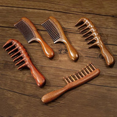 Wooden Hair Comb