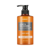 Honey & Macadamia Pure Natural Moisturizing Refreshing Body Wash - 7 Types