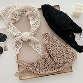 Plain Crochet Lace Shawl