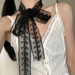 Lace Narrow Scarf