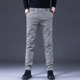 Mid Rise Plain Slim Fit Pants