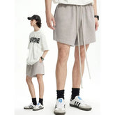 Unisex Drawstring Sweat Shorts