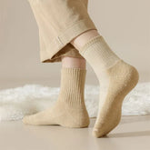 Plain Ribbed Socks