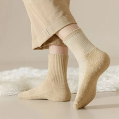Plain Ribbed Socks
