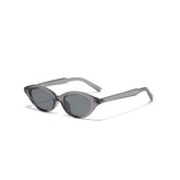 Translucent Oval Sunglasses