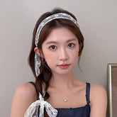 Lace Narrow Scarf Headband