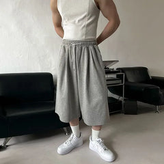 Drawstring-Waist Cotton Jorts