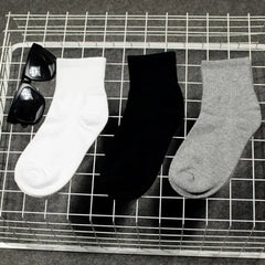 Plain Ribbed Socks