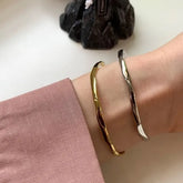 Irregular Open Bangle