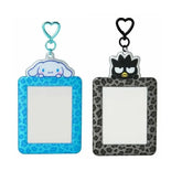 Cinnamoroll / BAD BADTZ-MARU Leopard Pattern PVC Photo Card Holder Bag Charm