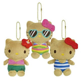 Sanrio Hello Kitty Sunburn Series Plush Toy Bag Charm