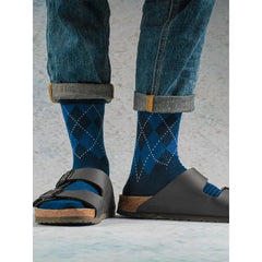 Set of 5: Argyle Crew Socks