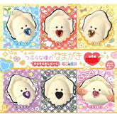 Small-Eyed Oyster With Sparkling Heart Plush Bag Charm