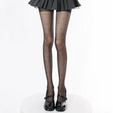 Dotted Sheer Tights