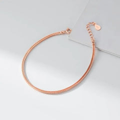 925 Sterling Silver Snakebone Bracelet