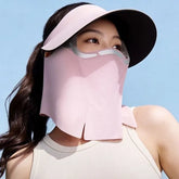 Set: Sun Protection Visor + Mask