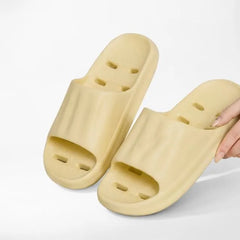 Plain Perforated Bathroom Slippers