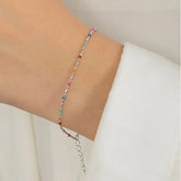 Sterling Silver Beaded Bracelet